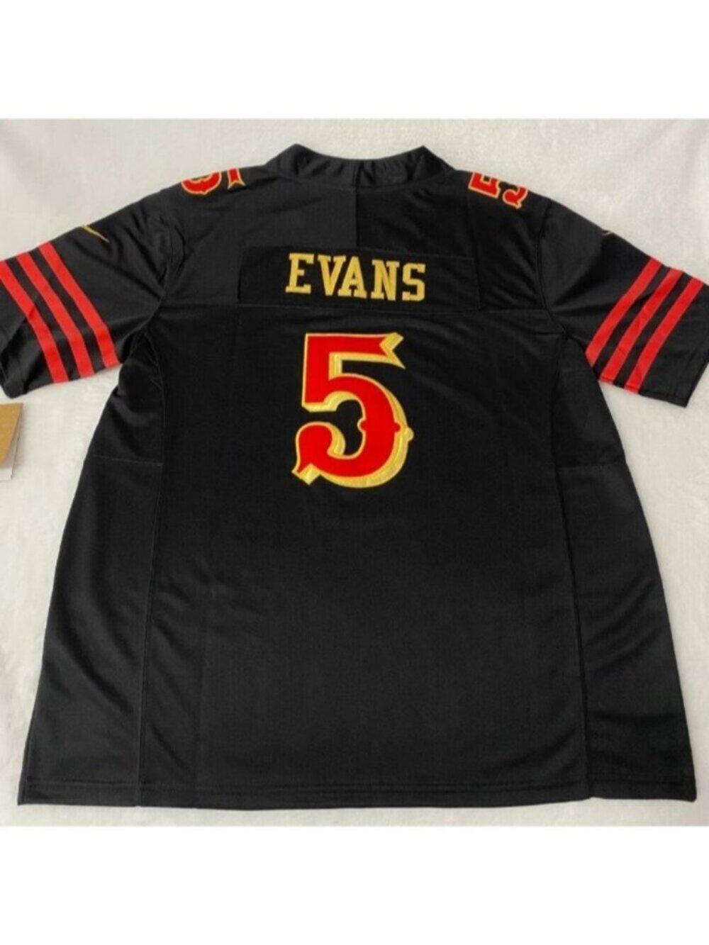 Mike Evans Black Stitched Jersey Vapor